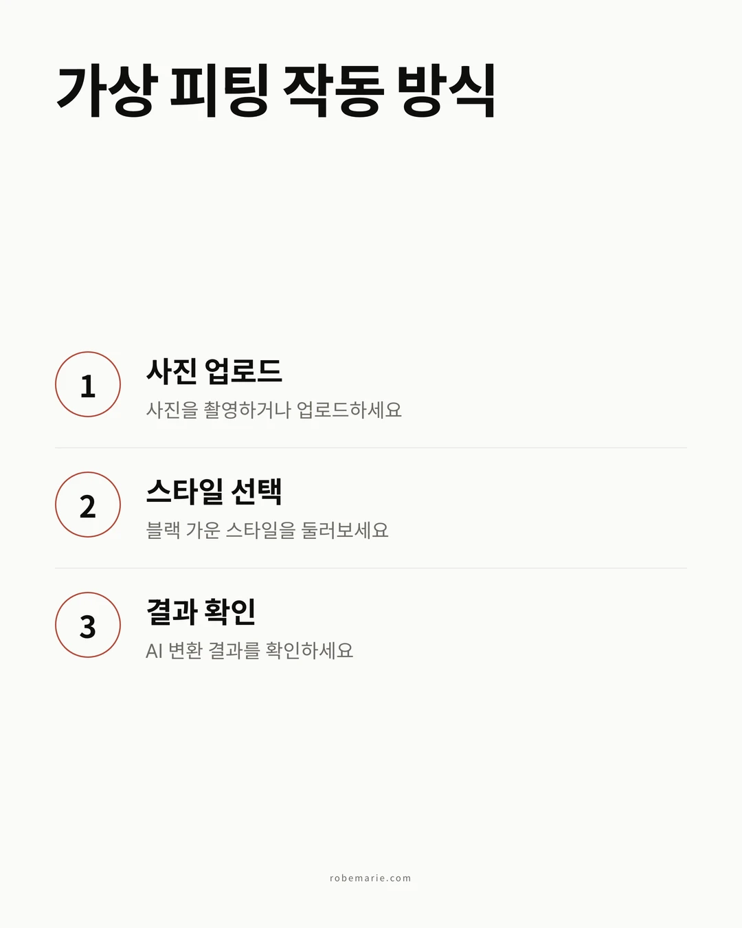 응집력 있는 신부 들러리 룩을 위해 다양한 블랙 브라이즈메이드 가운 실루엣을 믹스 앤 매치하는 방법을 단계별로 보여 주는 비주얼 가이드