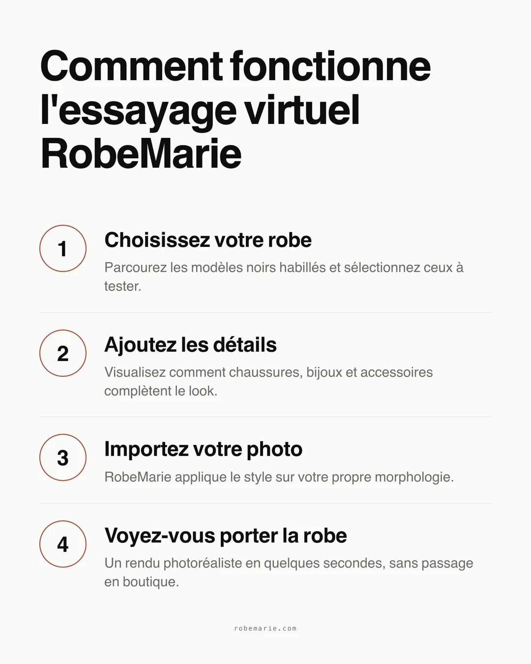 Comment fonctionne l'essayage virtuel RobeMarie pour les robes d'invitée de mariage