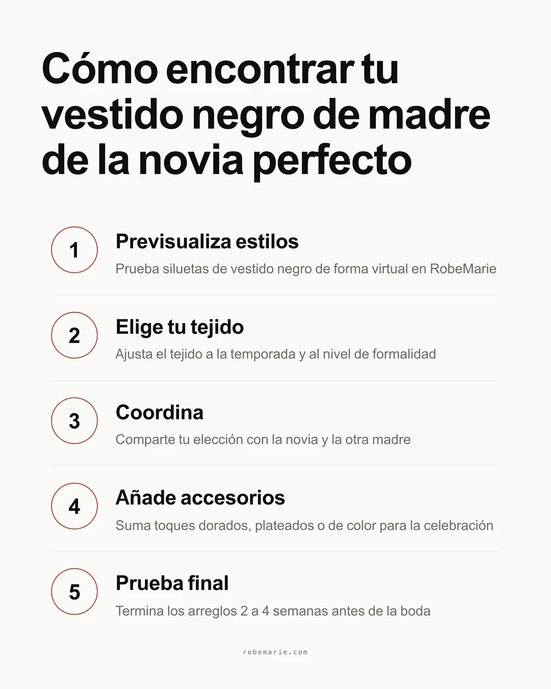 Cómo funciona la prueba virtual de RobeMarie para los vestidos de madre de la novia