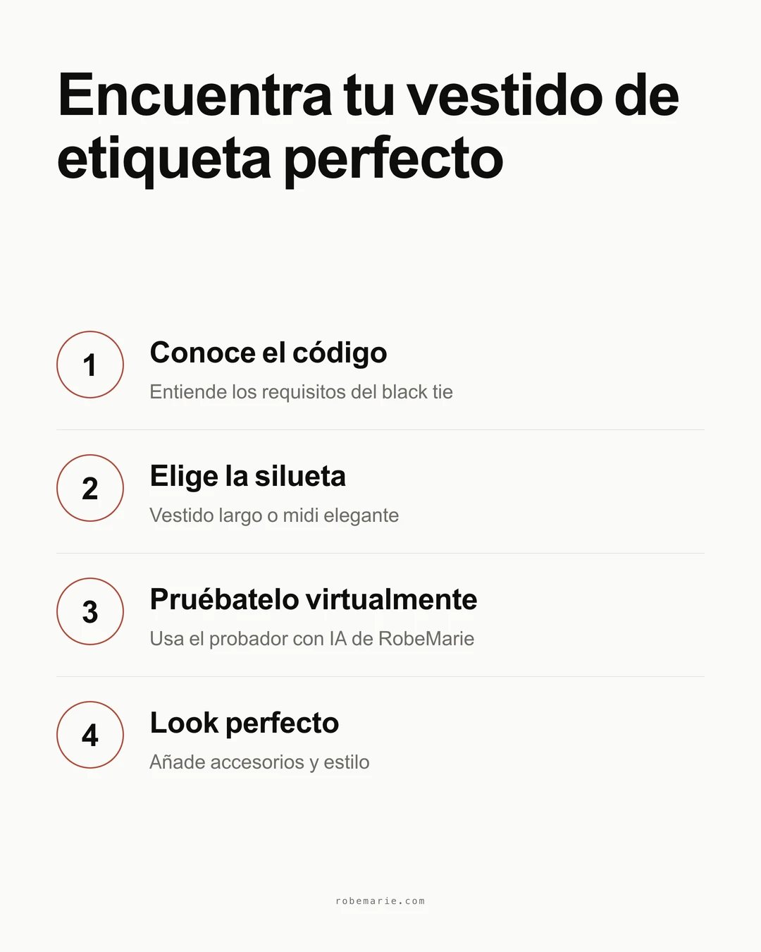 Proceso para estilizar un atuendo de invitada de etiqueta