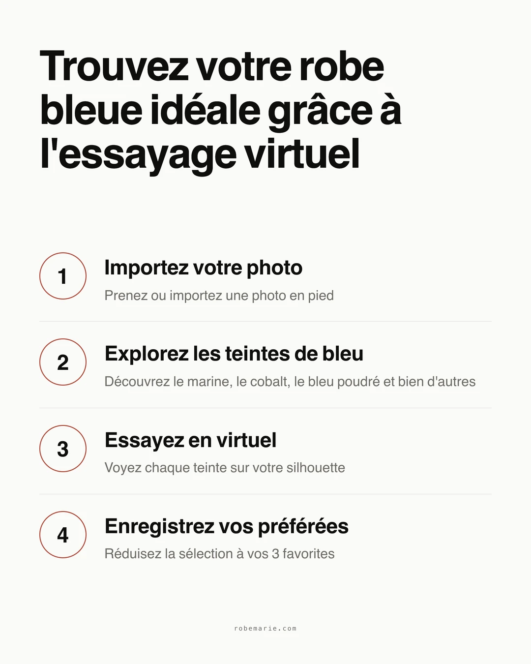Comment utiliser l'essayage virtuel pour choisir votre robe d'invitée bleue