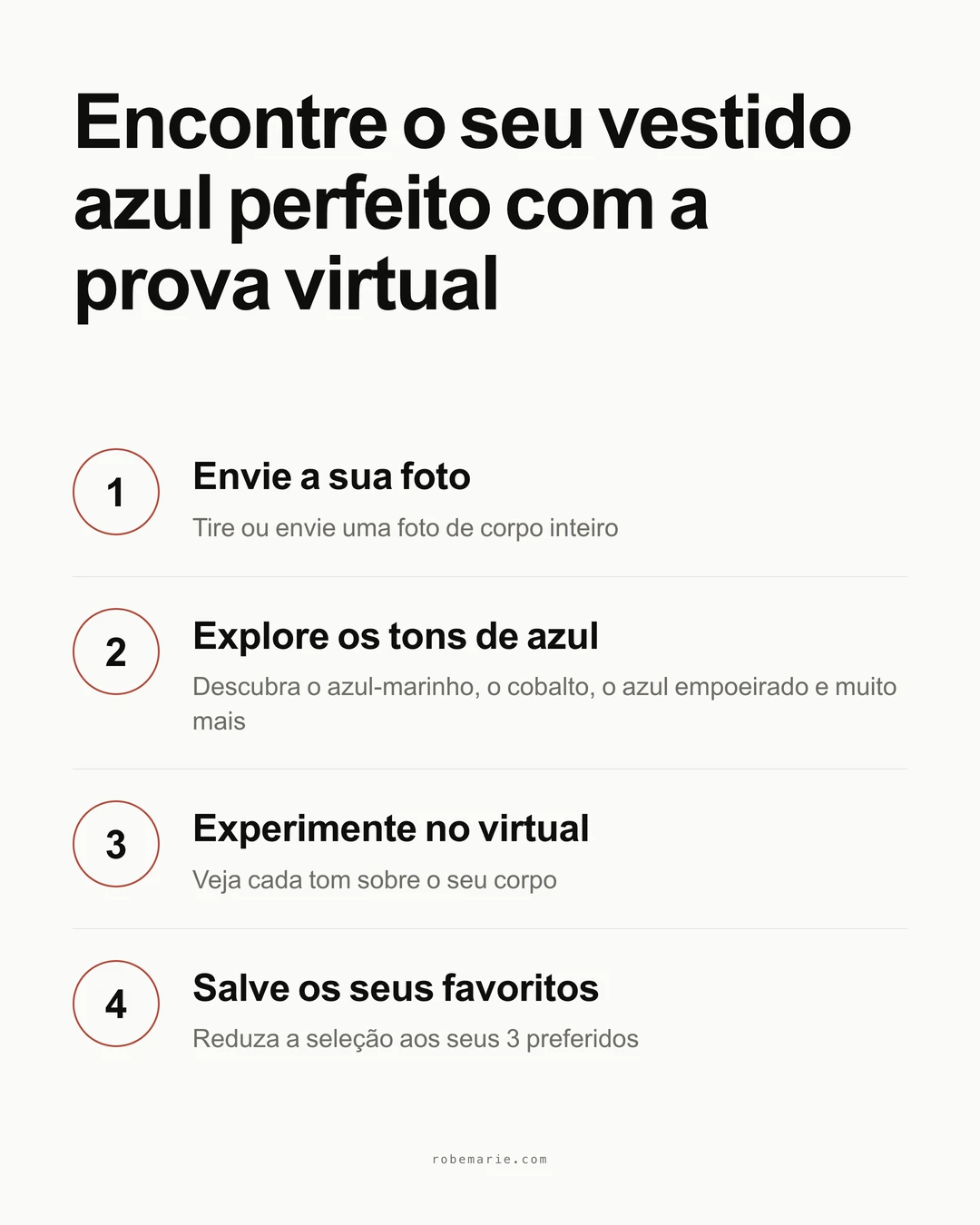 Como usar a prova virtual para escolher seu vestido azul de convidada de casamento