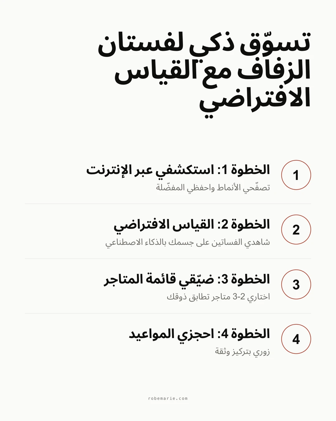 كيف يعمل القياس الافتراضي قبل زيارة متاجر العرائس