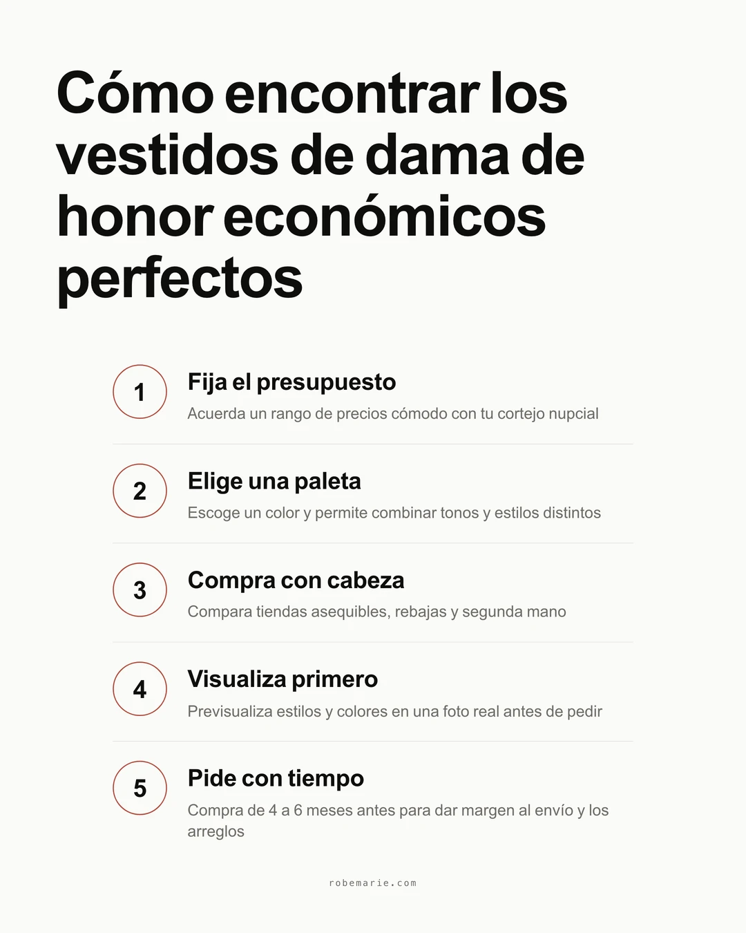 Cómo Encontrar los Vestidos de Dama de Honor Económicos Perfectos