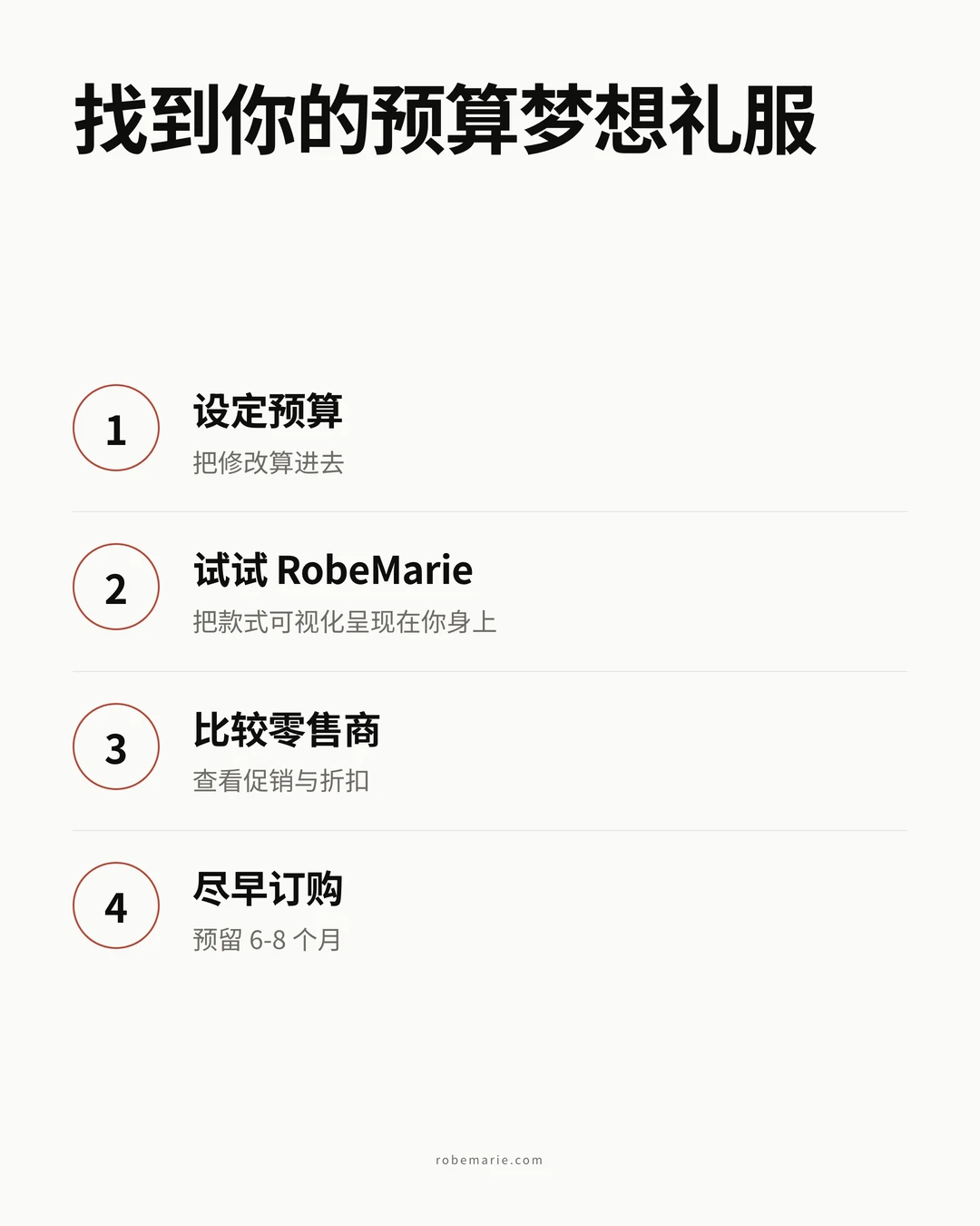 如何找到适合你的预算礼服
