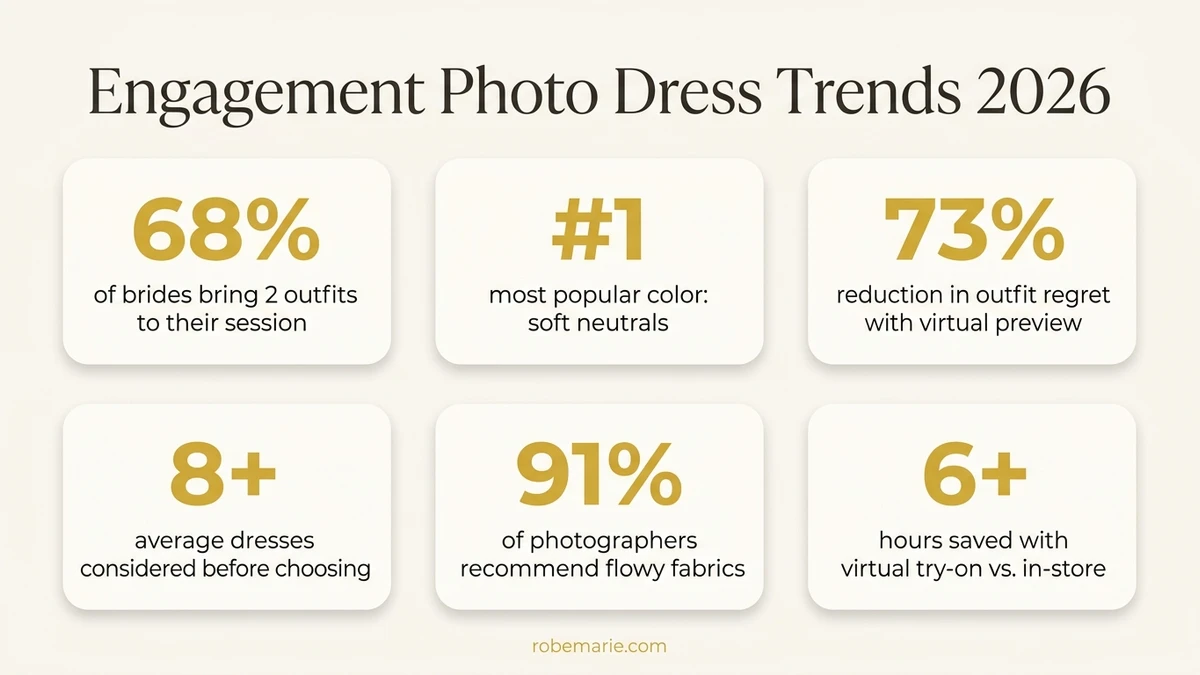 Engagement Photo Dress Statistics and Trends