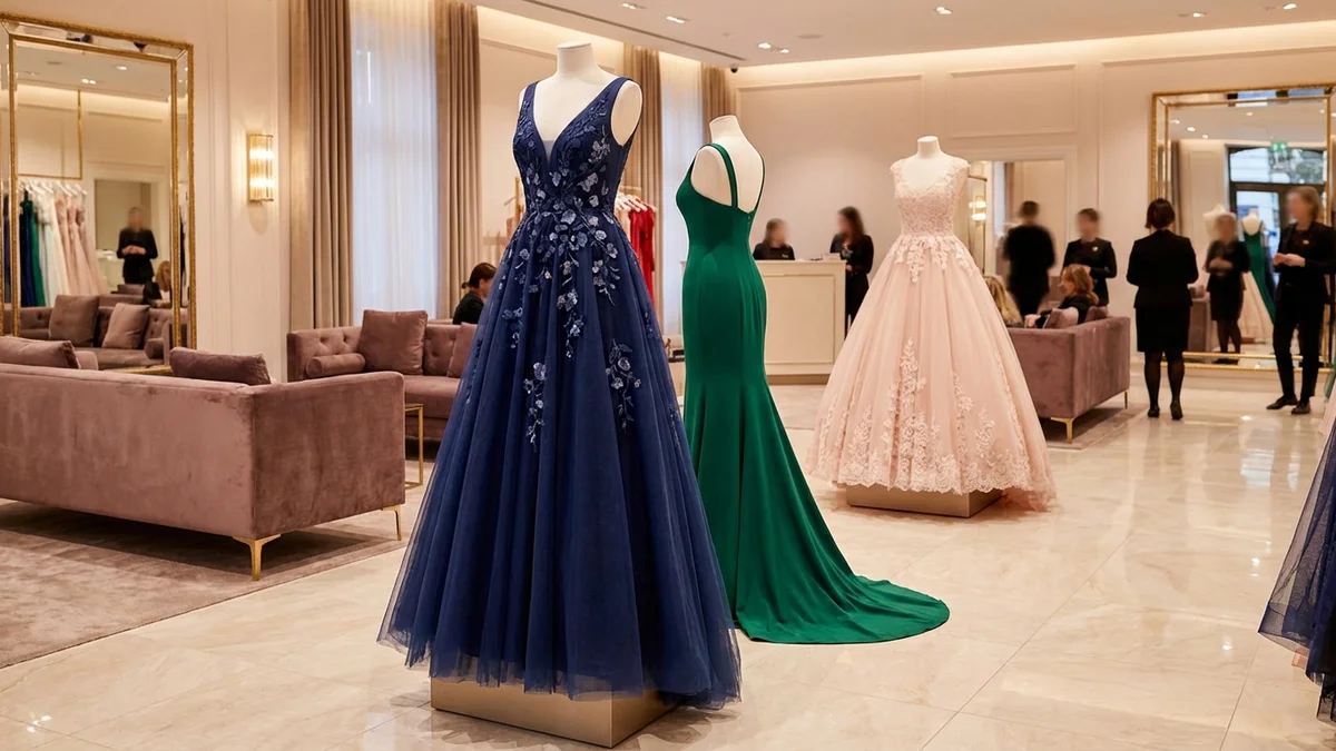 Different formal dress styles for various occasions