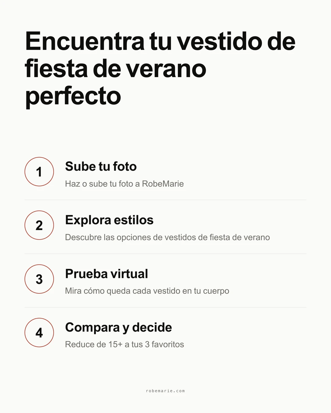 Cómo funciona la prueba virtual para vestidos de fiesta de verano