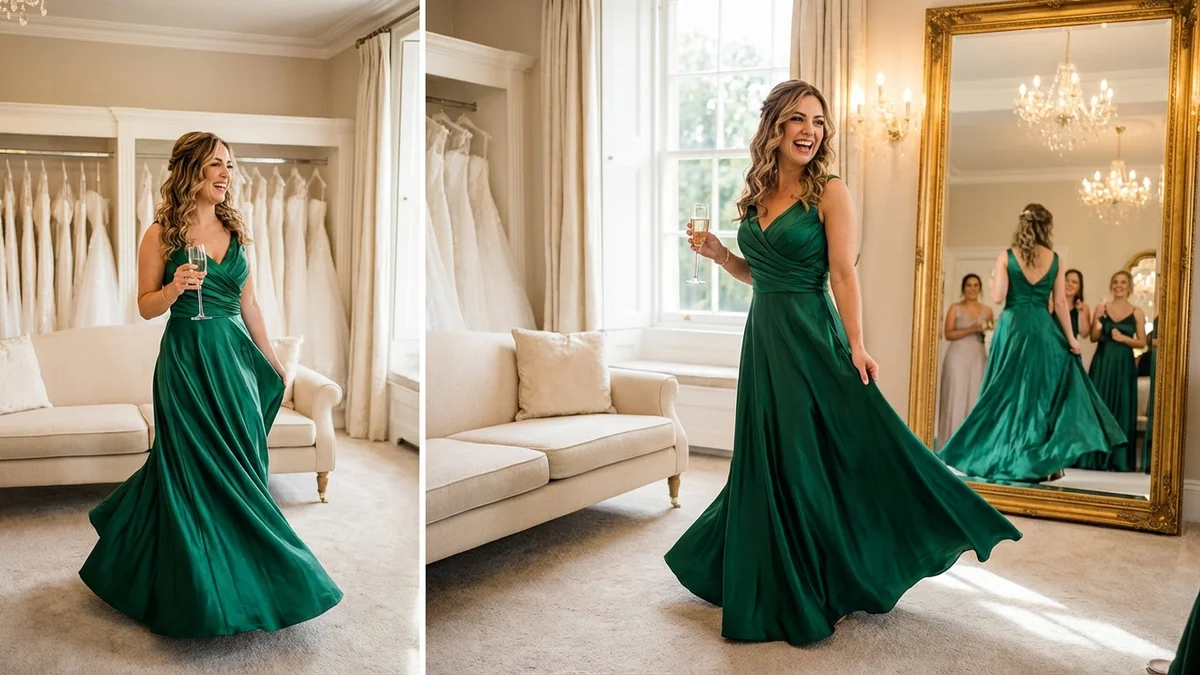 Elegant formal wedding guest outfit options