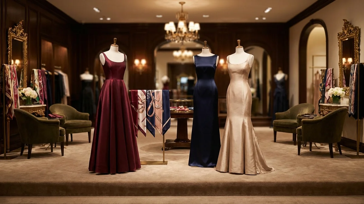 Popular formal dress silhouettes and styles