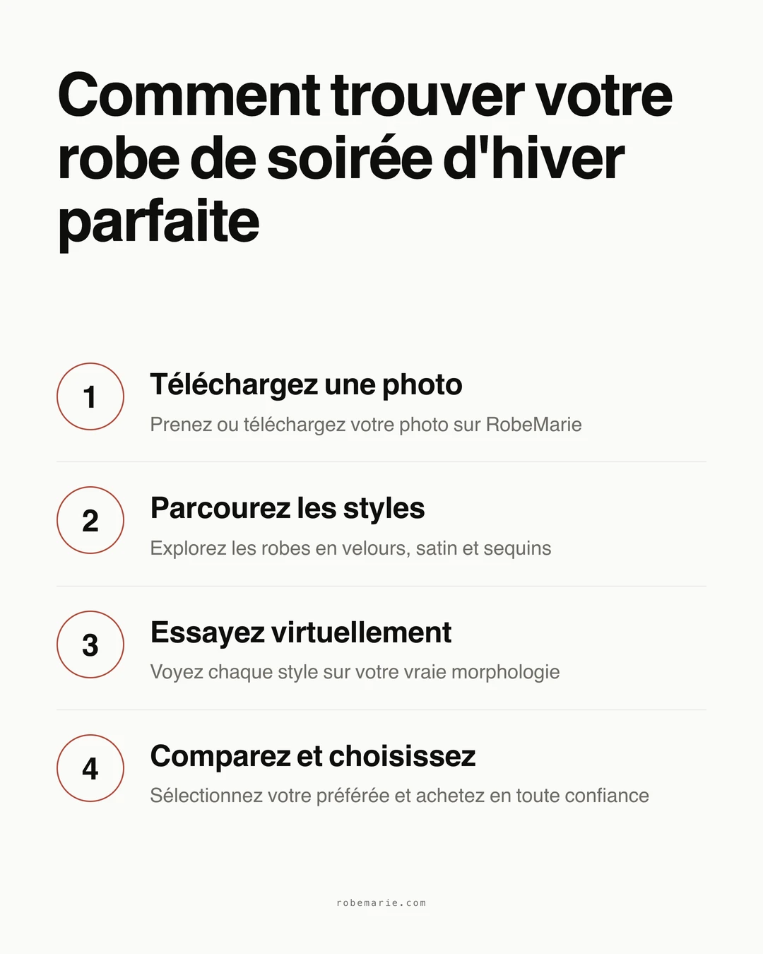 Comment fonctionne l'essayage virtuel pour les robes de soirée d'hiver