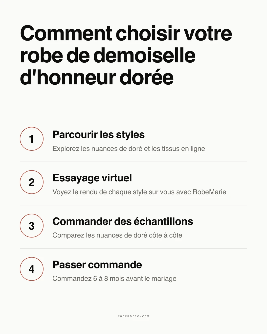 Fonctionnement de l'essayage virtuel pour la sélection de robes de demoiselles d'honneur