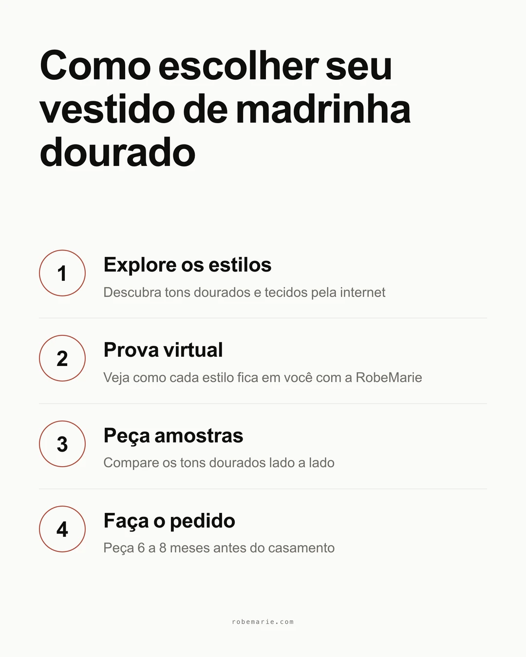 Como funciona a prova virtual para a seleção de vestidos de madrinha