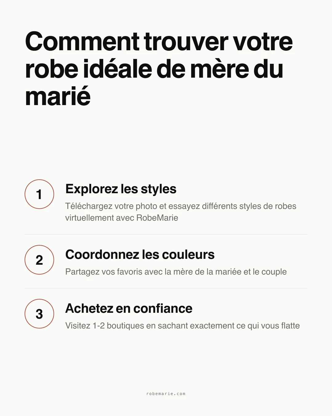 Comment fonctionne l'essayage virtuel RobeMarie pour trouver des robes pour la mère du marié