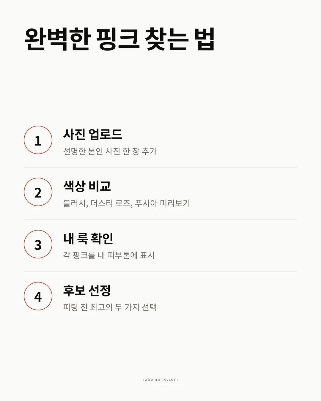 신부 어머니 드레스 가상 피팅 과정