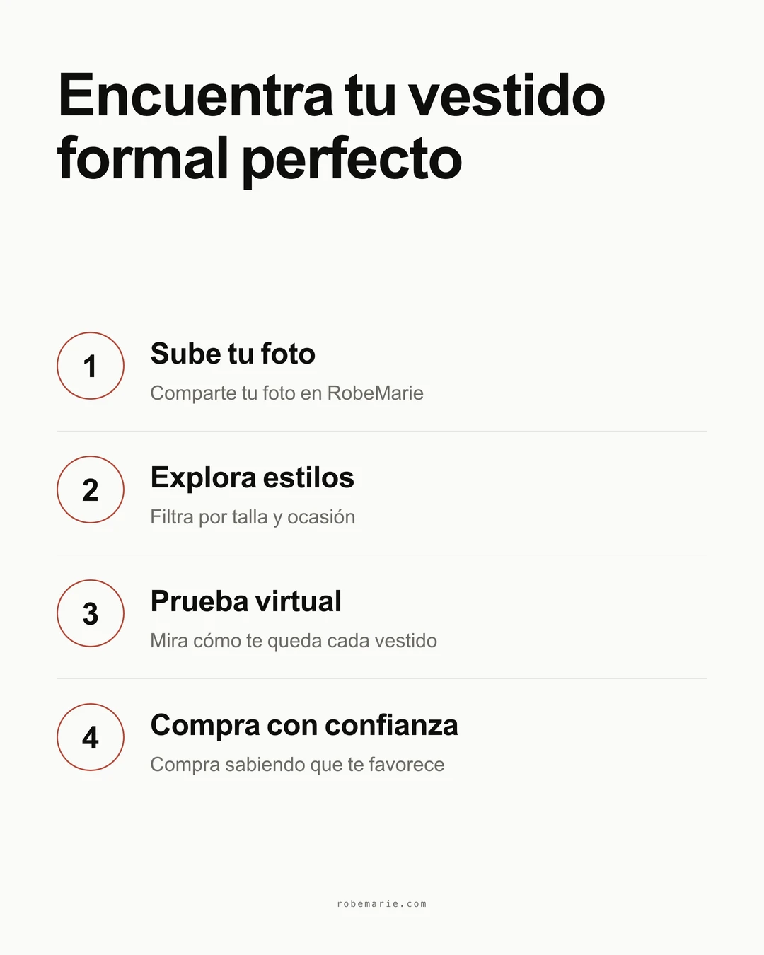 Encuentra tu vestido de fiesta perfecto paso a paso