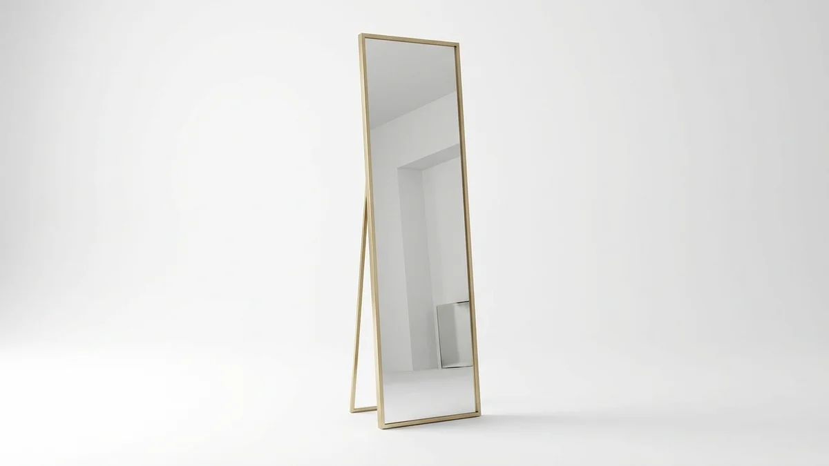 Full Length Floor Mirror for Outfit Checks