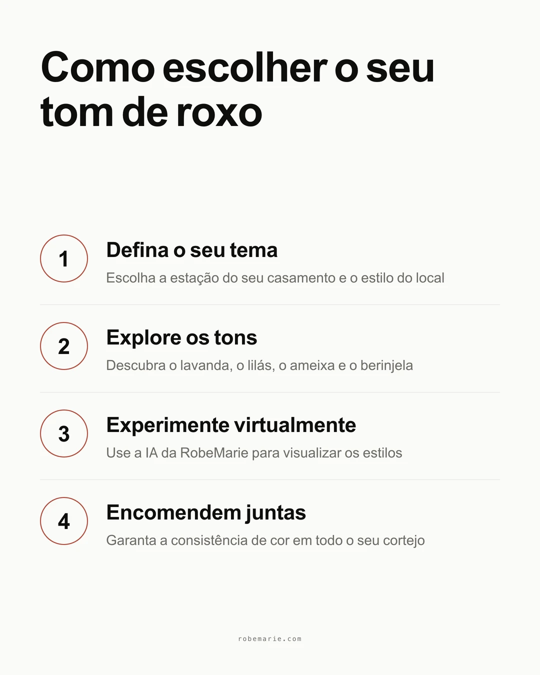 Como escolher o tom perfeito do seu vestido de madrinha roxo