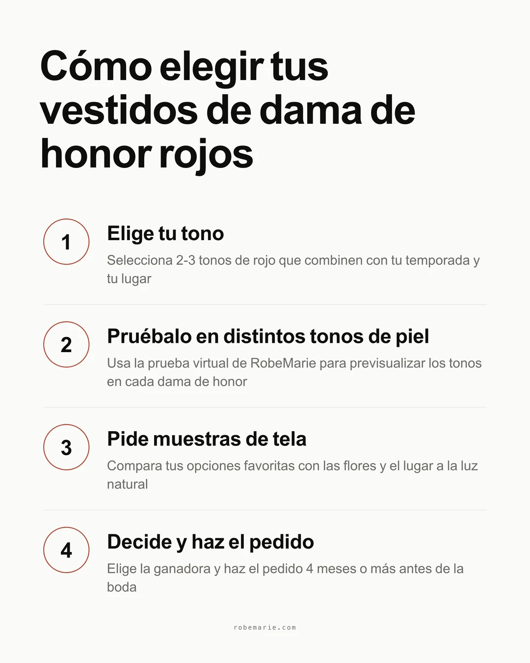Cómo funciona la prueba virtual de RobeMarie para visualizar vestidos de dama de honor
