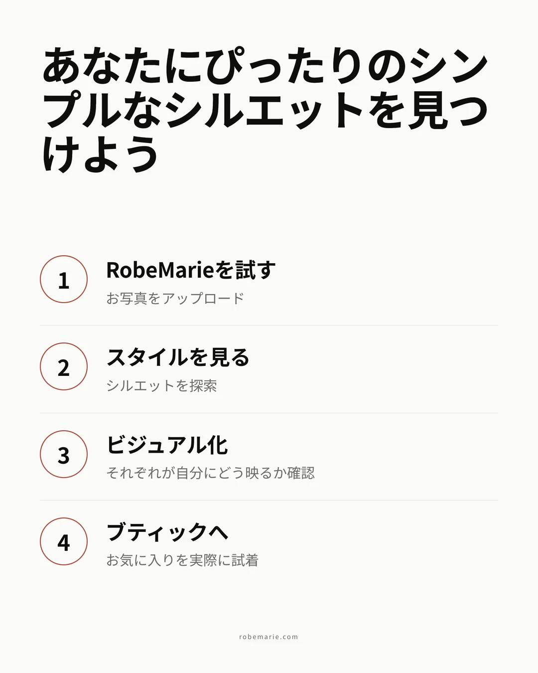 理想のシルエットの見つけ方