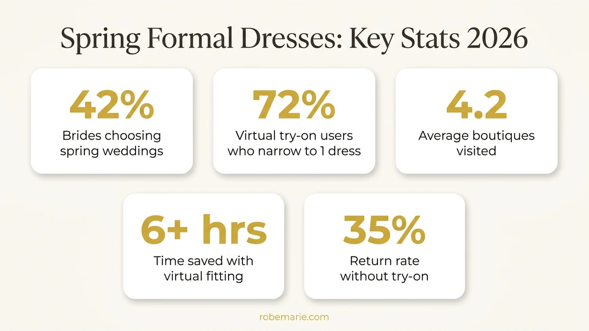 Spring Formal Dresses Style Guide Infographic