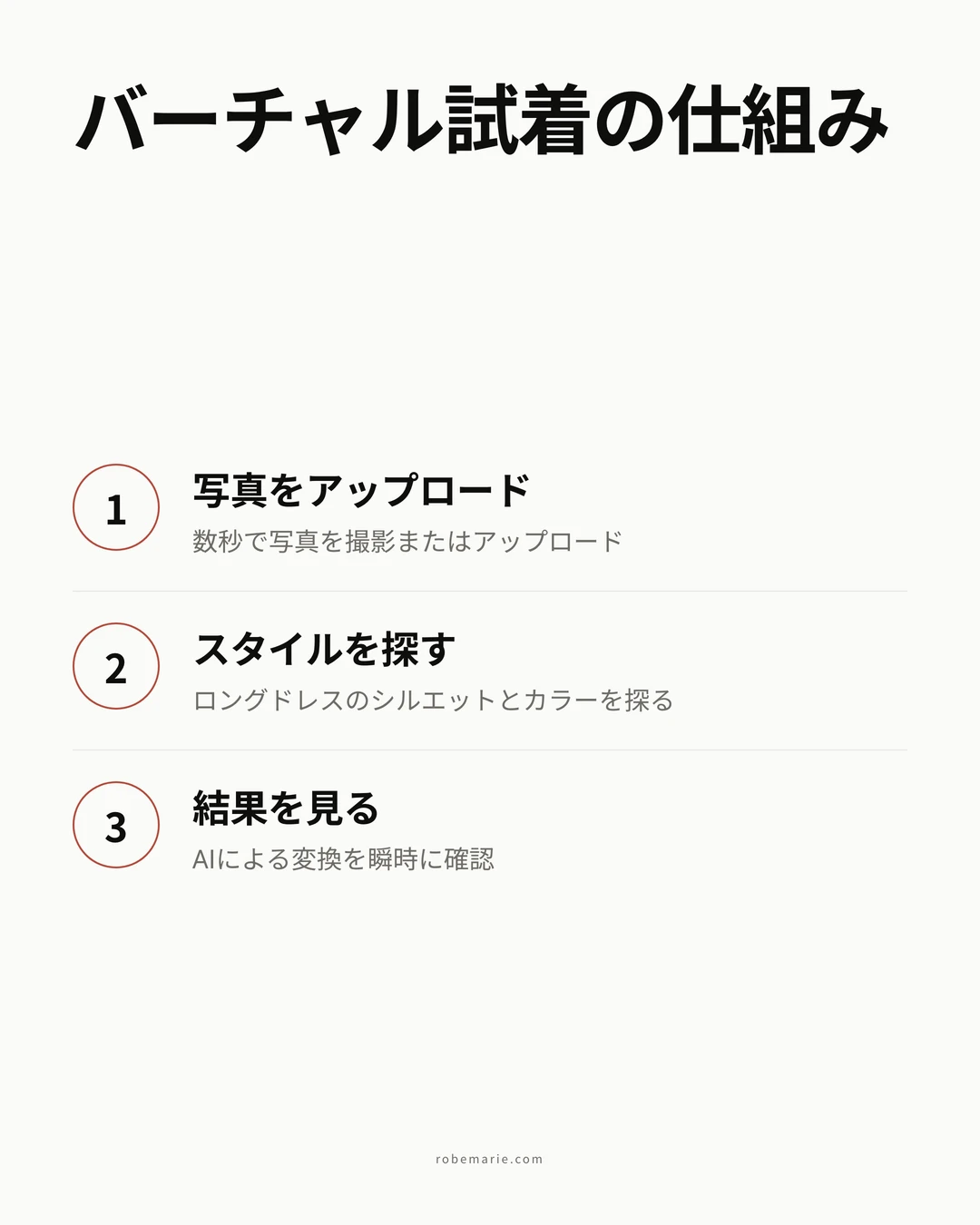 結婚式ゲストドレスでRobeMarieのバーチャル試着がどう機能するか