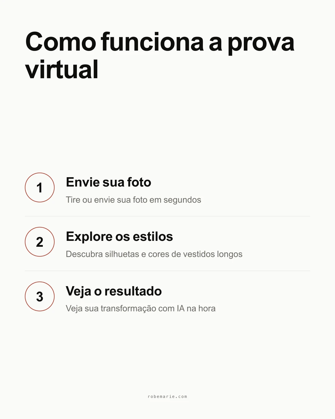 Como funciona a prova virtual da RobeMarie para vestidos de convidada de casamento