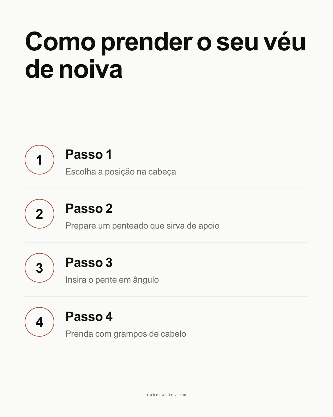 Como usar um véu de noiva passo a passo