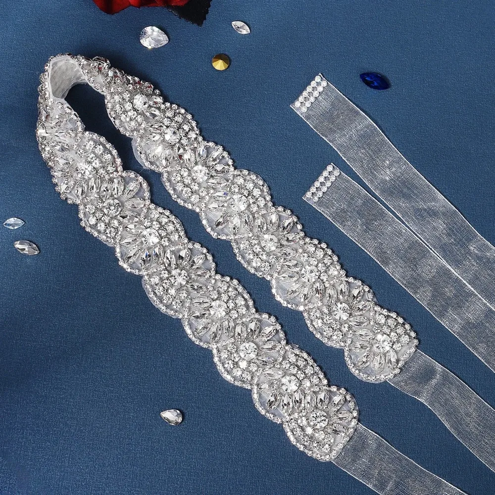 The Crystal Bridal Sash photo 4
