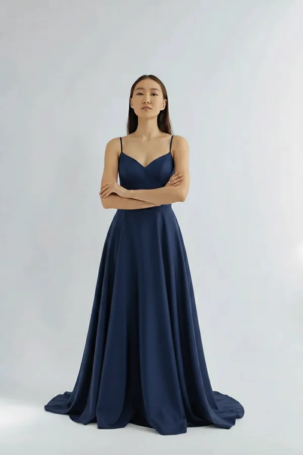 Virtual wedding dress try-on preview