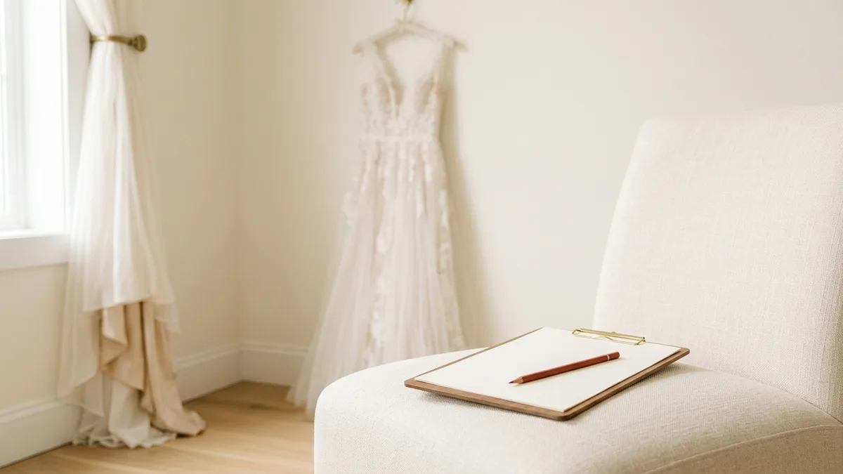 Dress shopping checklist